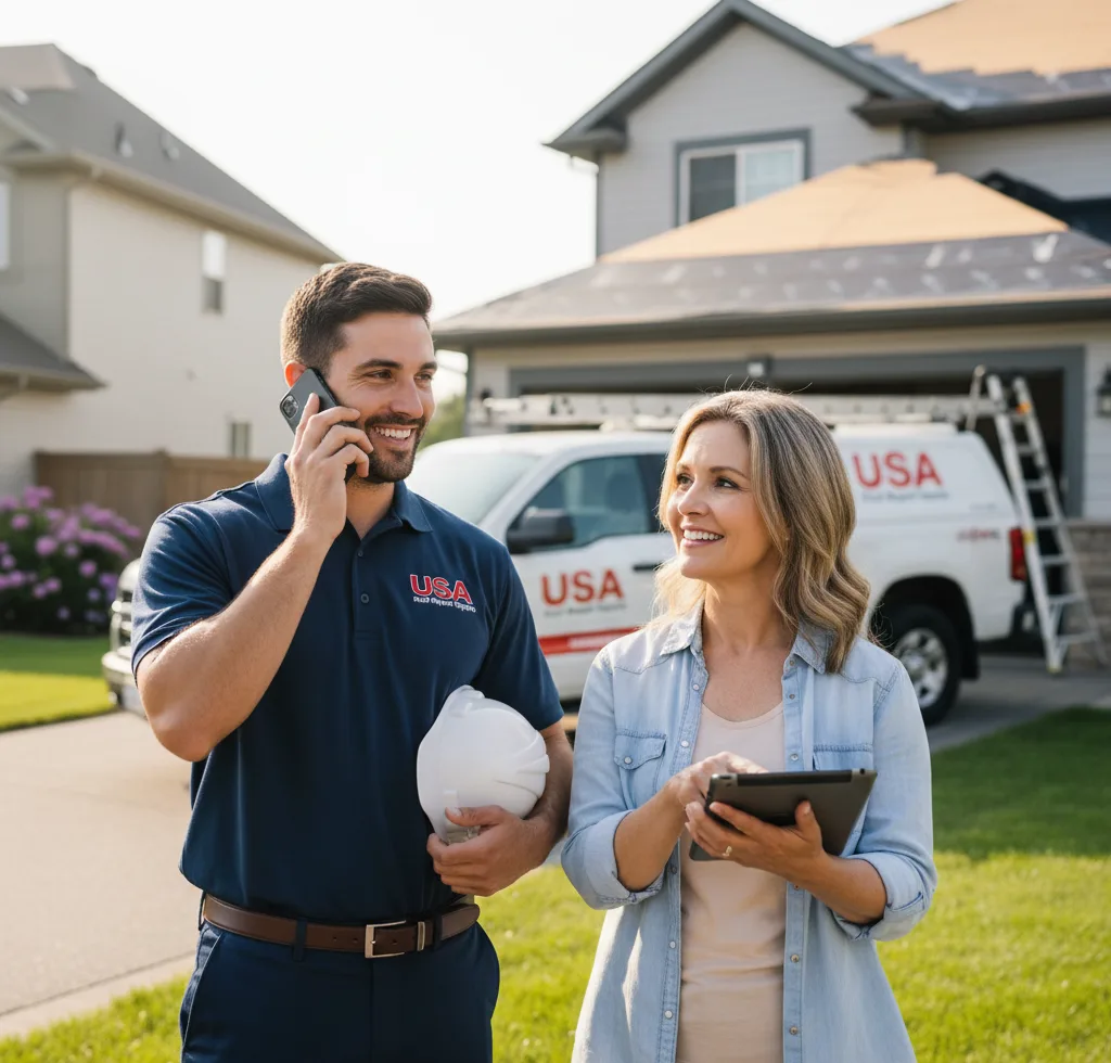 USA Roof Repair Experts customer support in Pleasant Shade